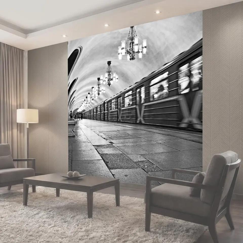 Фотообои Московский метрополитен метро станция