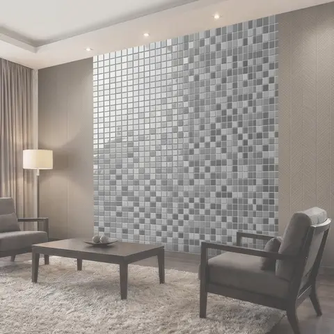 Фотообои Монохромный кубический 3D-градиент