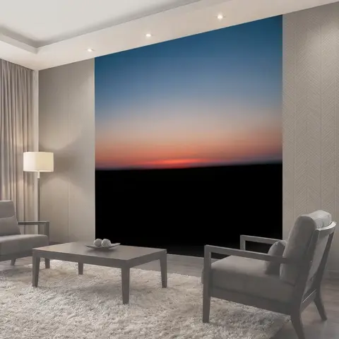 Фотообои Минималистичный закатный горизонт