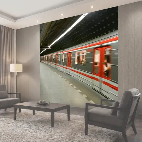 Фотообои Метро, станция метро, пакет