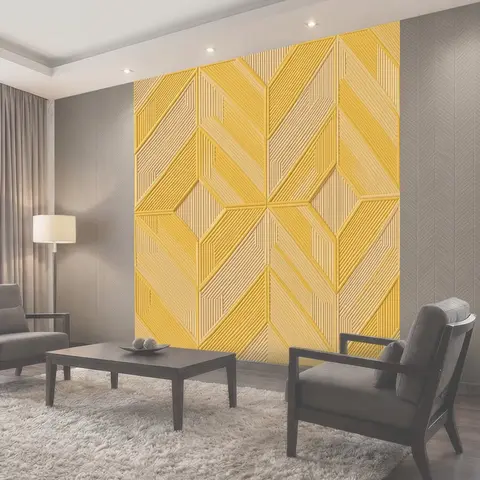 Фотообои Геометрический 3D-мотив кубов