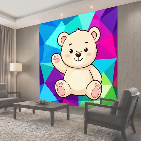 Фотообои Милый плюшевый медвежонок