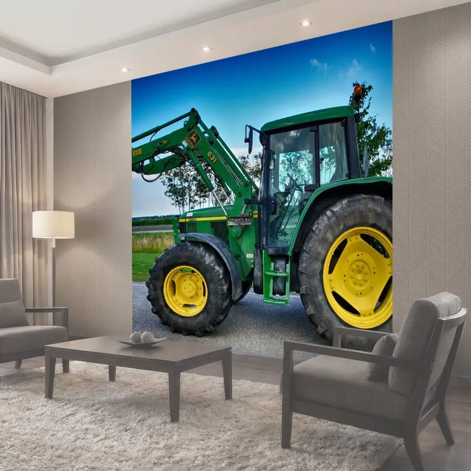 Фотообои Джон дир, john deere 6110, трактор