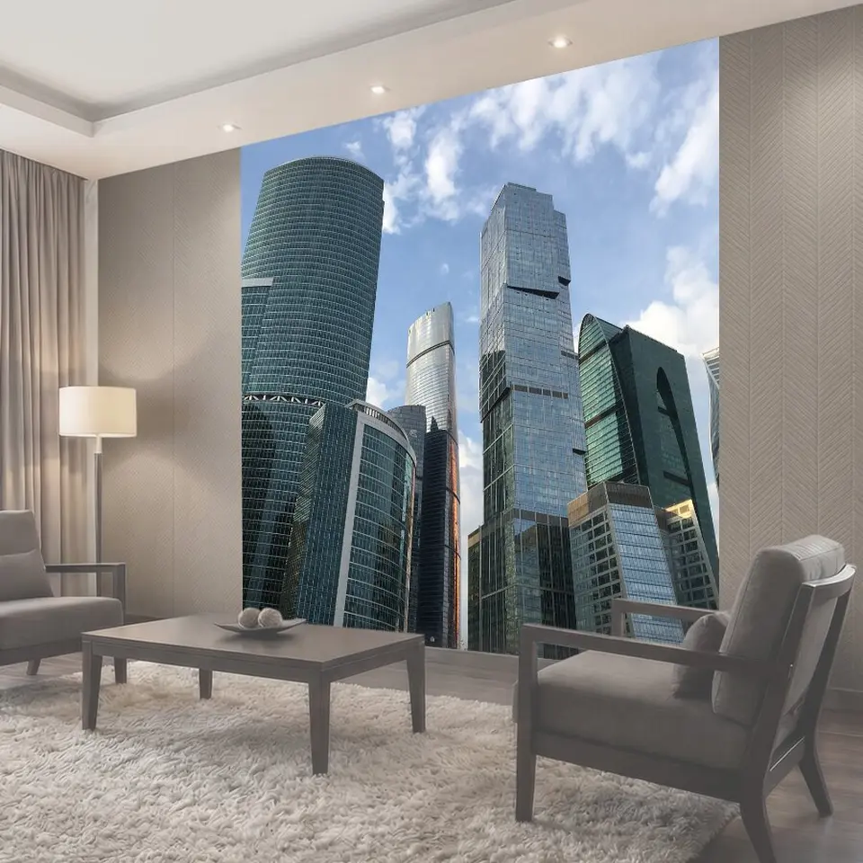Фотообои Москва, город, архитектуры