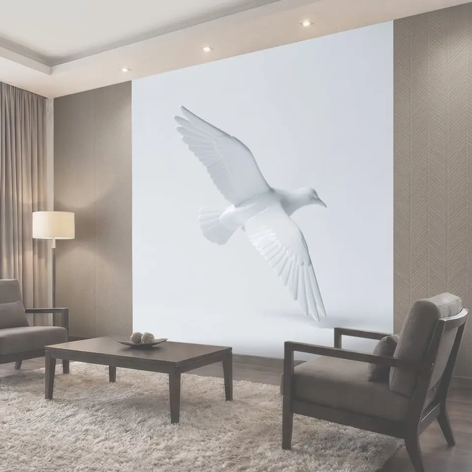 Фотообои Белая птица в полете