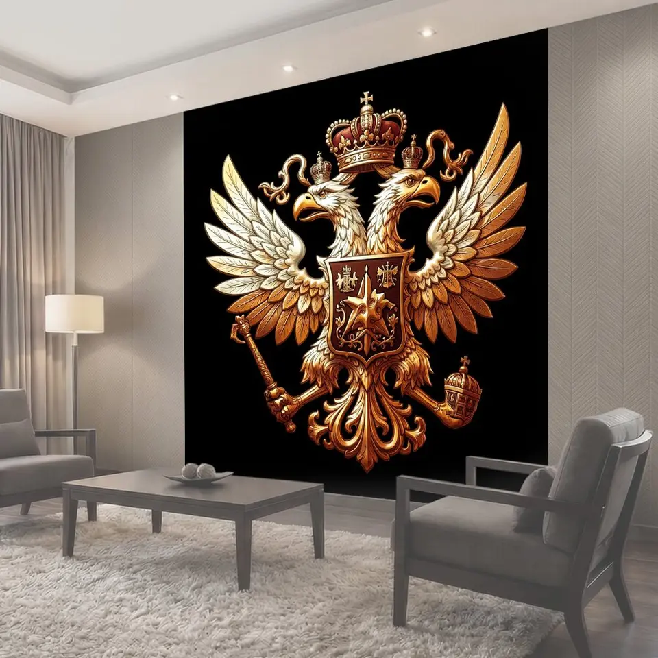 Фотообои Двуглавый орел с коронами