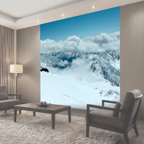 Фотообои Эльбрус, горы, кавказ