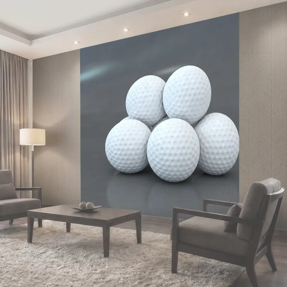 Фотообои Гольф, мяч, 3d