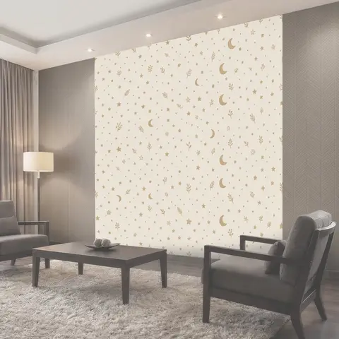 Фотообои Нежный космический паттерн звёзд