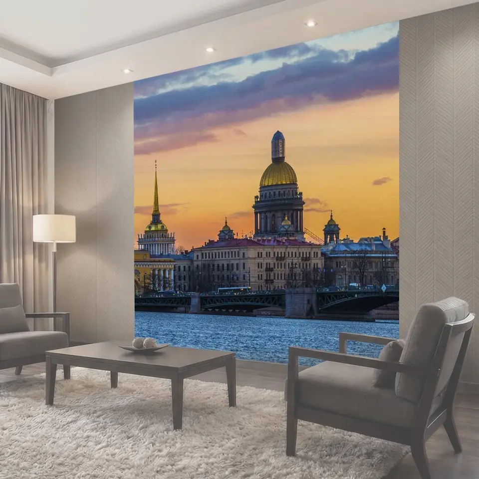 Фотообои Санкт - петербург, прогулка, город