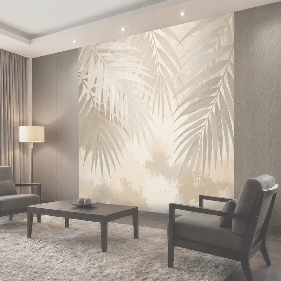 Фотообои Тропические пальмовые листья