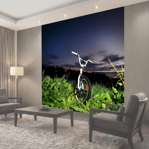 Фотообои Bmx, байкер, велосипед