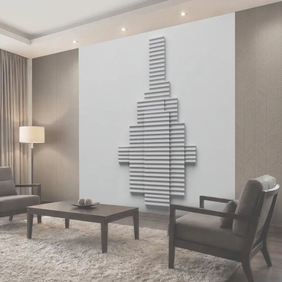 Фотообои Абстрактная 3D композиция полос