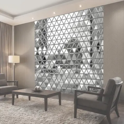 Фотообои Геометрический треугольный 3D-узор