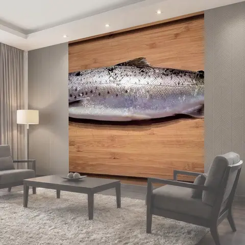Фотообои Рыбы, морская форель, salmo trutta