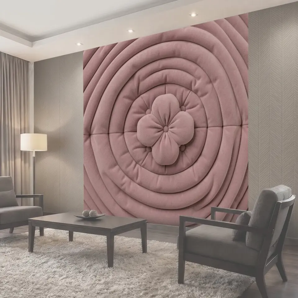 Фотообои Плюшевый абстрактный цветок