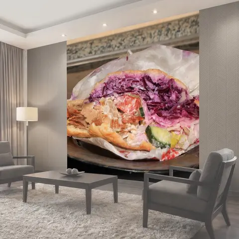 Фотообои Донер, еда, вкусный