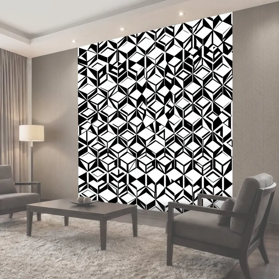 Фотообои Сюрреалистичные кубы в 3D