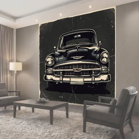 Фотообои Винтажный автомобиль Packard спереди