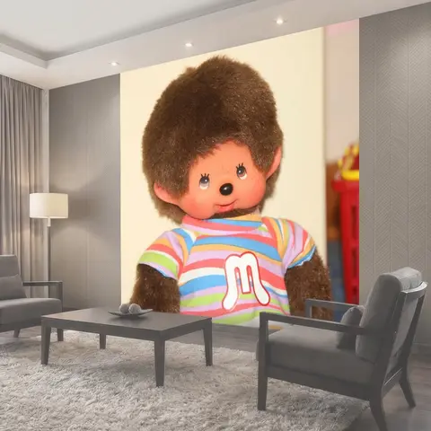 Фотообои Monchhichi, играть, мягкий