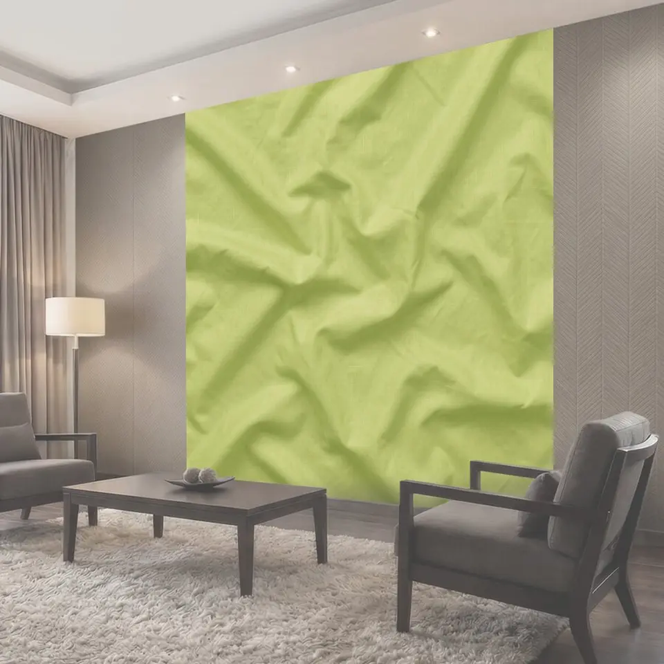 Фотообои Сминаемая ткань оливкового оттенка