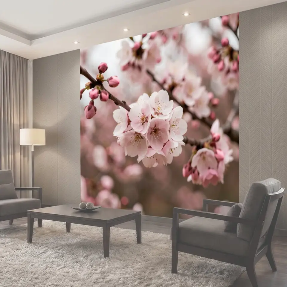Фотообои Нежные цветы сакуры