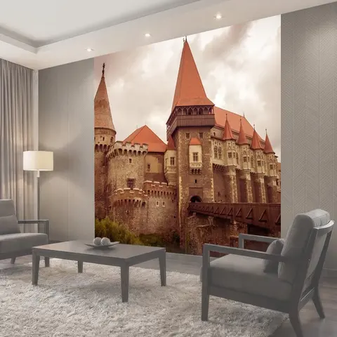 Фотообои Замок, hunedoara, средневековый