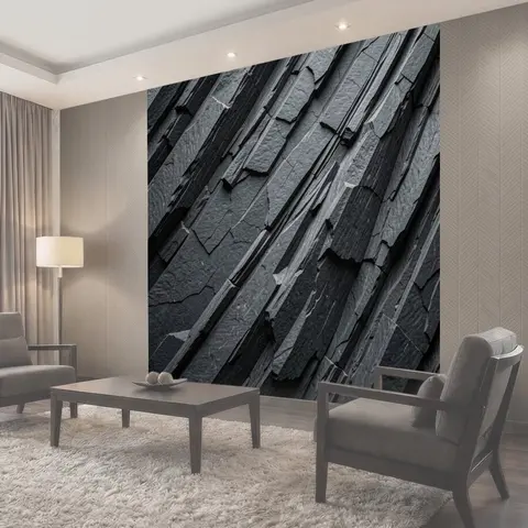 Фотообои Сланцевые скалы крупным планом