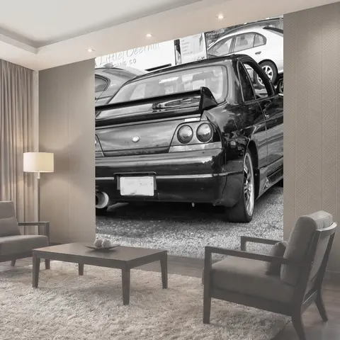 Фотообои Nissan, машина, транспортное средство