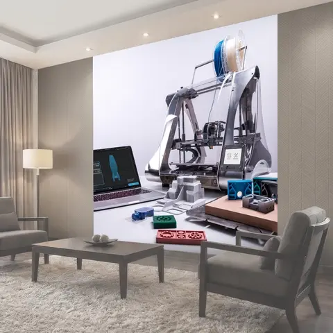 Фотообои 3d-печать, 3d печать, 3d