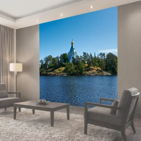 Фотообои Скит, никольский скит, валаам
