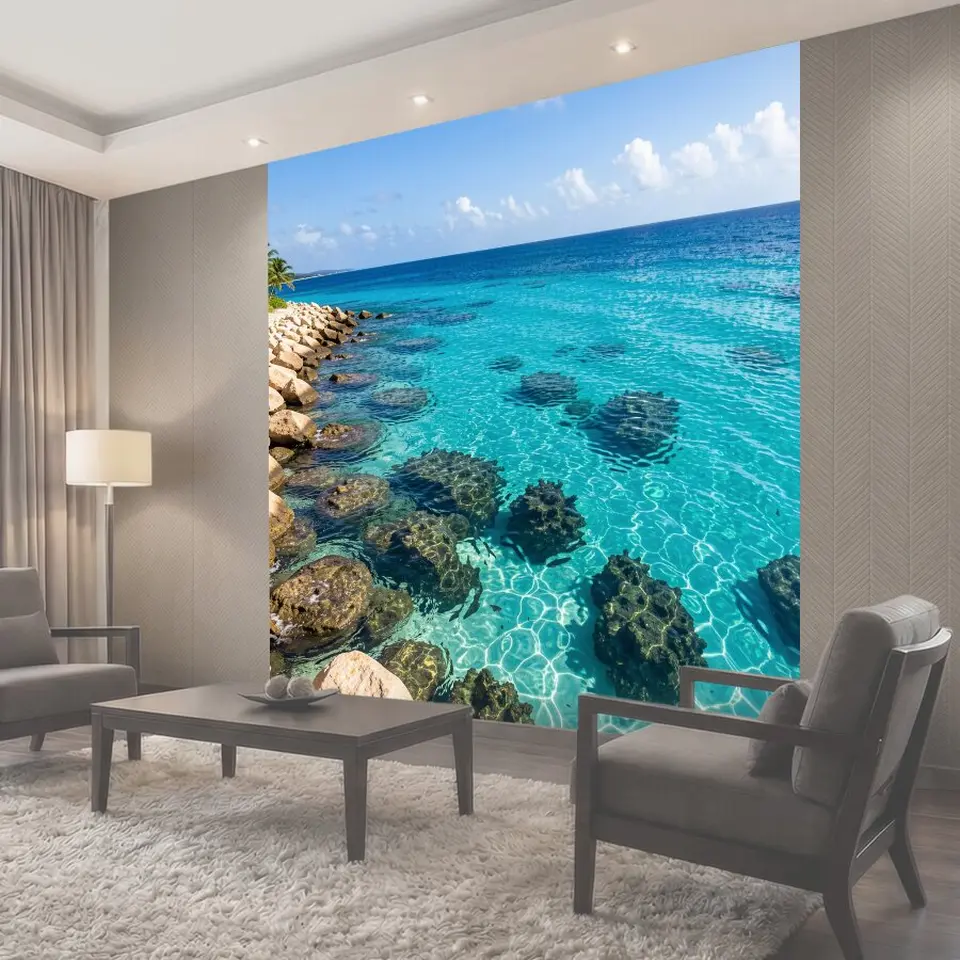 Фотообои Тропическое море у берега