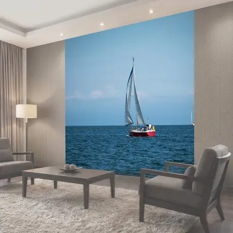 Фотообои Парусное судно, море, путешествовать
