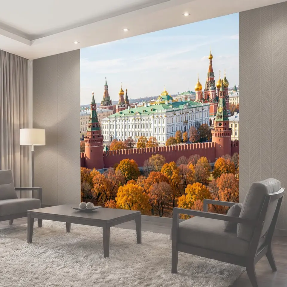 Фотообои Исторический центр Москвы