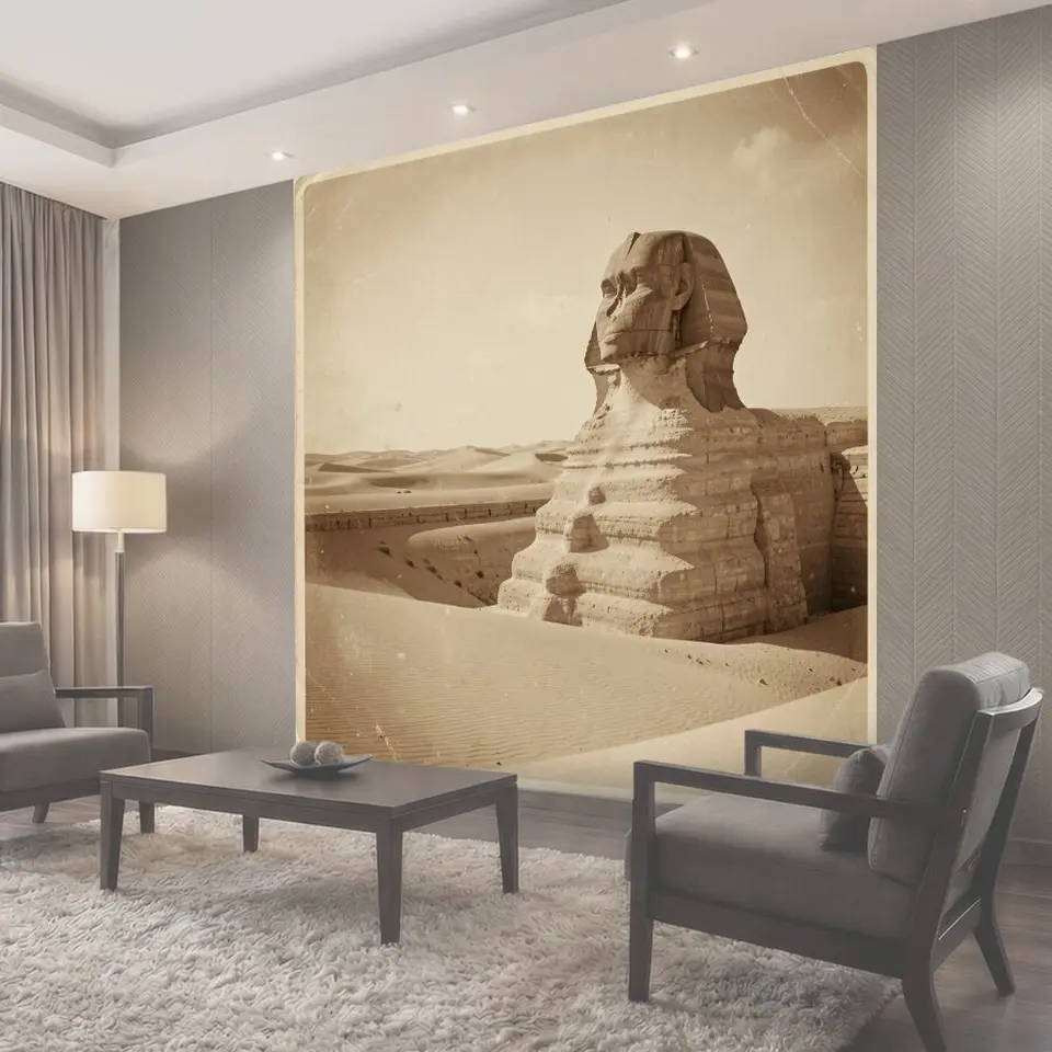 Фотообои Древний сфинкс в пустыне