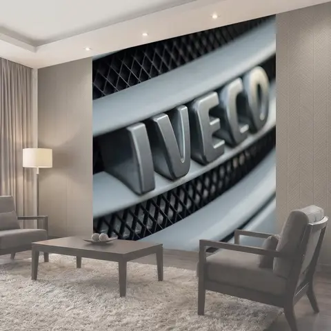 Фотообои Iveco, машина, радиатор
