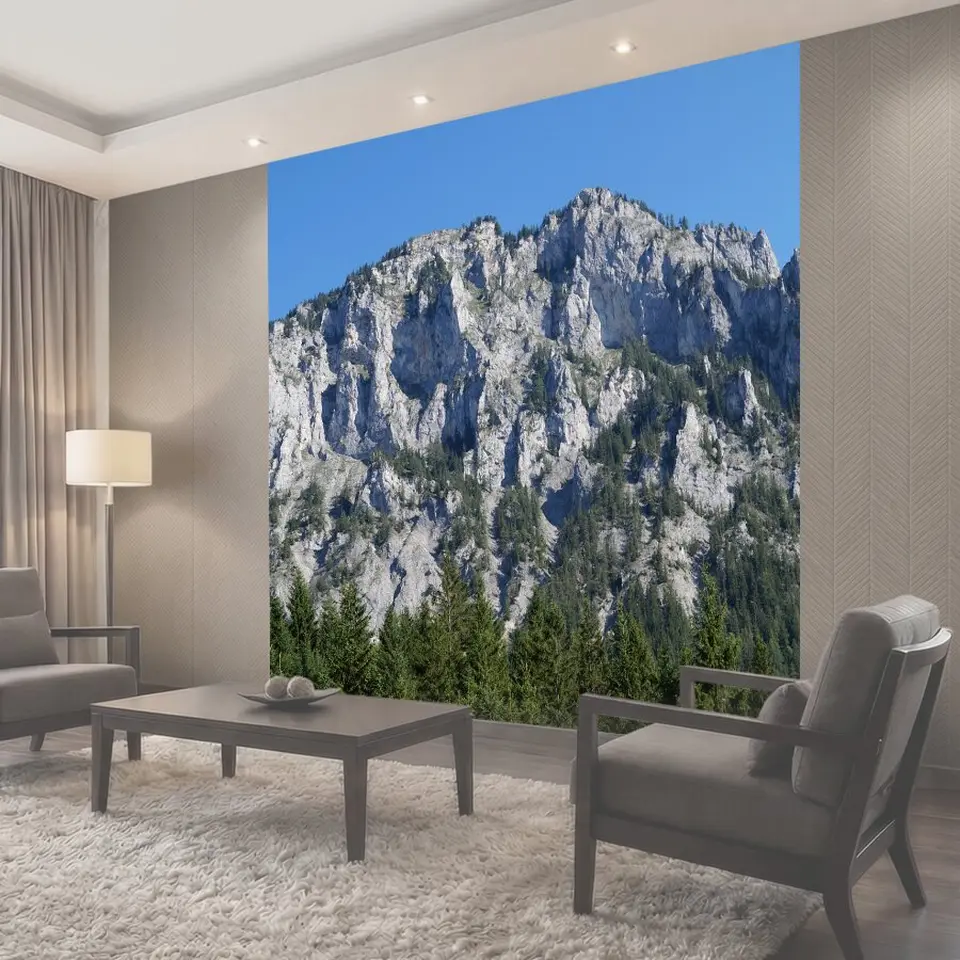 Фотообои Горы, поход, высокие горы