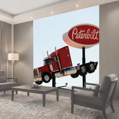 Фотообои Грузовая машина, peterbilt, грузоперевозки