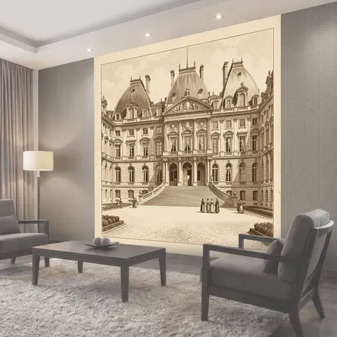 Фотообои Старинная европейская резиденция