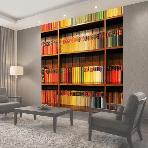 Фотообои Книги, книжная полка, библиотека