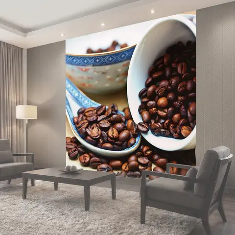 Фотообои Кофе, кофейные зерна, жареный кофе