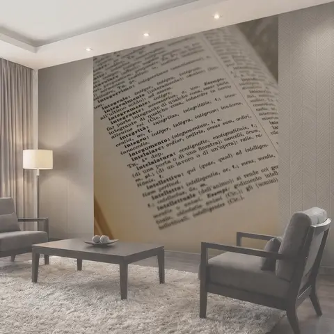 Фотообои Старая книга Латинский словарь книги