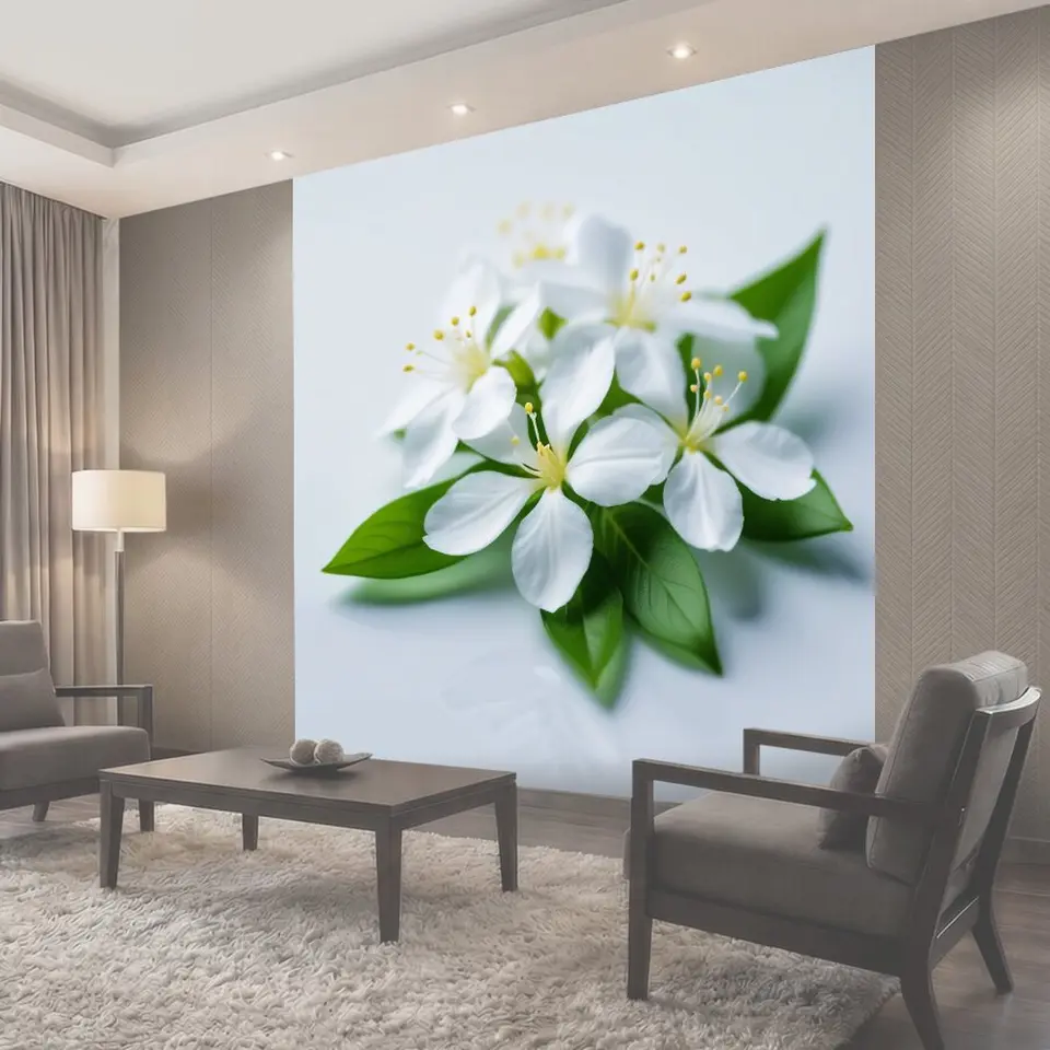 Фотообои Цветы жасмина, источающие нежный аромат