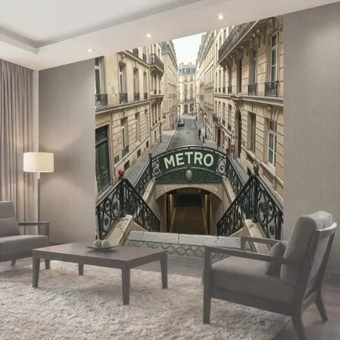 Фотообои Парижский вход в метро