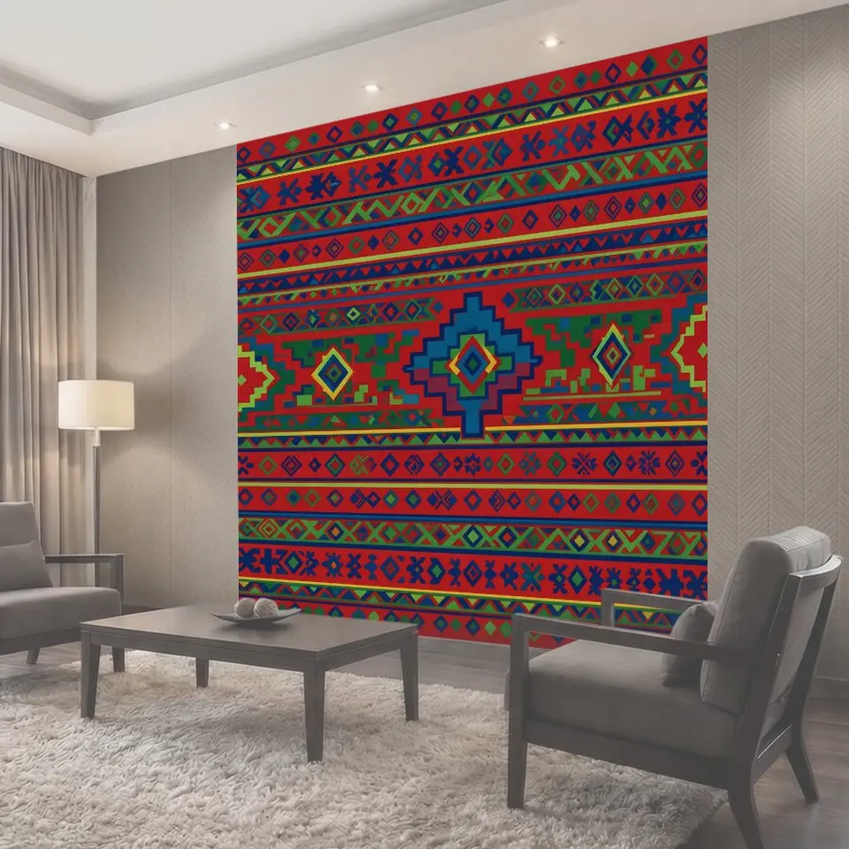 Фотообои Геометрический орнамент с крестами