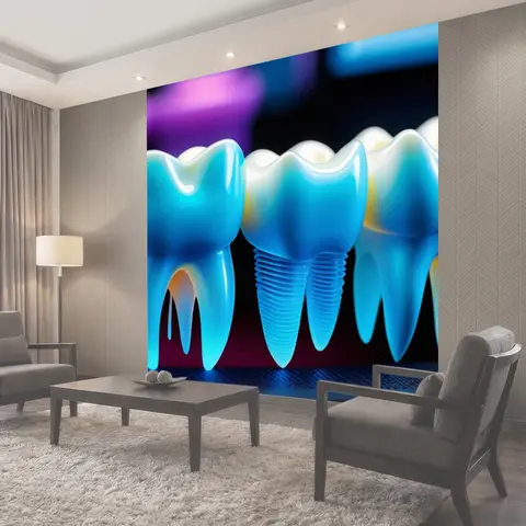 Фотообои Технологии 3d-печати в стоматологии