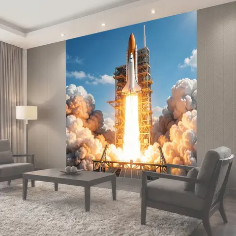 Фотообои Запуск космического шаттла