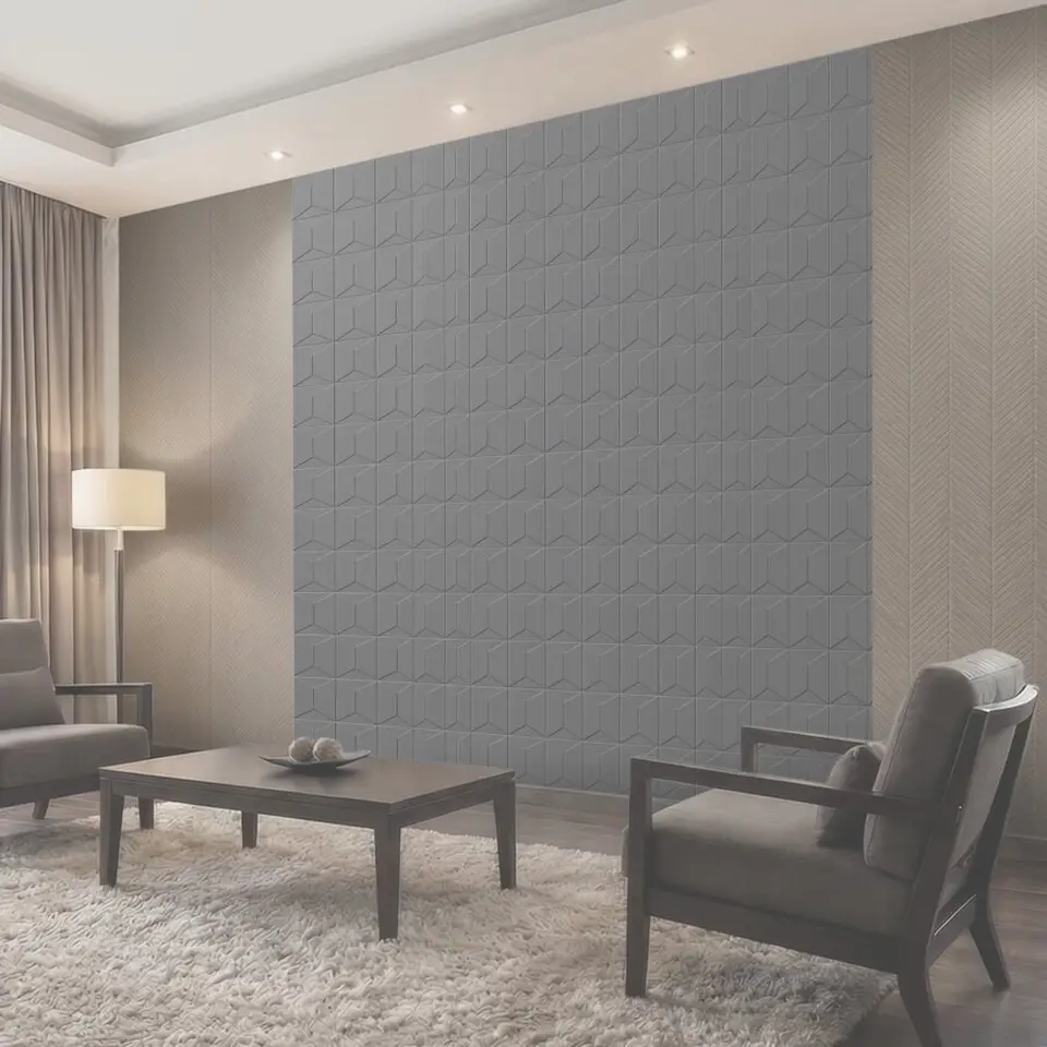 Фотообои Геометрический 3D паттерн соты
