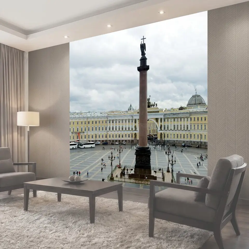 Фотообои Санкт петербург, эрмитаж, россия