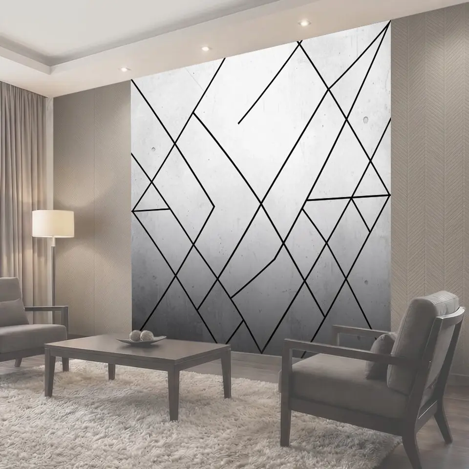 Фотообои Геометрический ромбовый орнамент